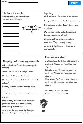 Learn science skills online, interactive activity lessons