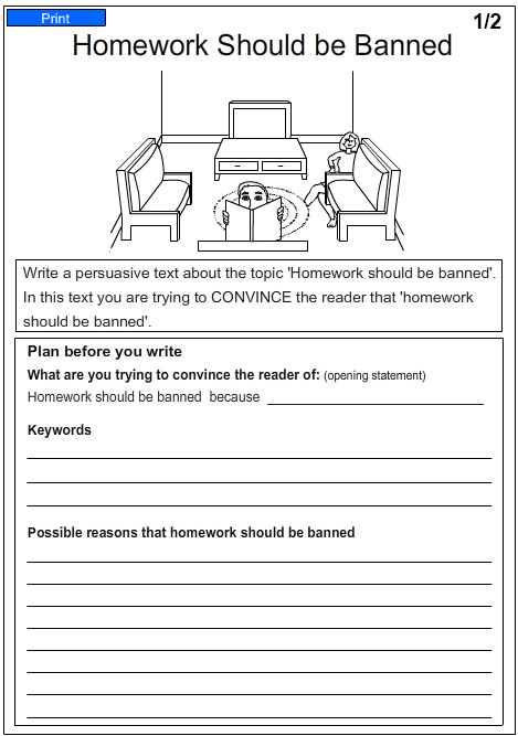 Naplan homework sheets 04 picture