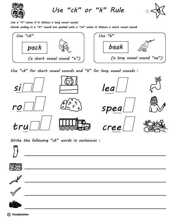 Rule 'ch' or 'tch'? Use 'tch' after a short vowel., English skills